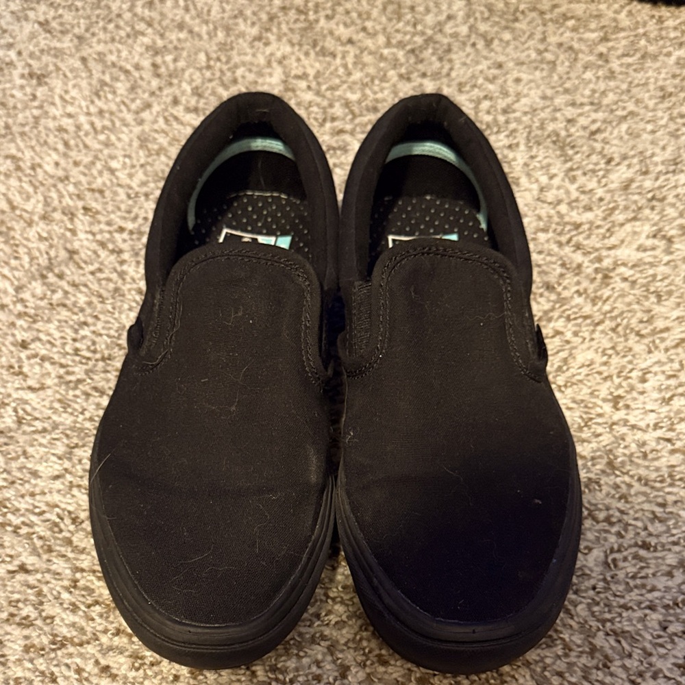 Vans ComfyCush Black Slip-Ons